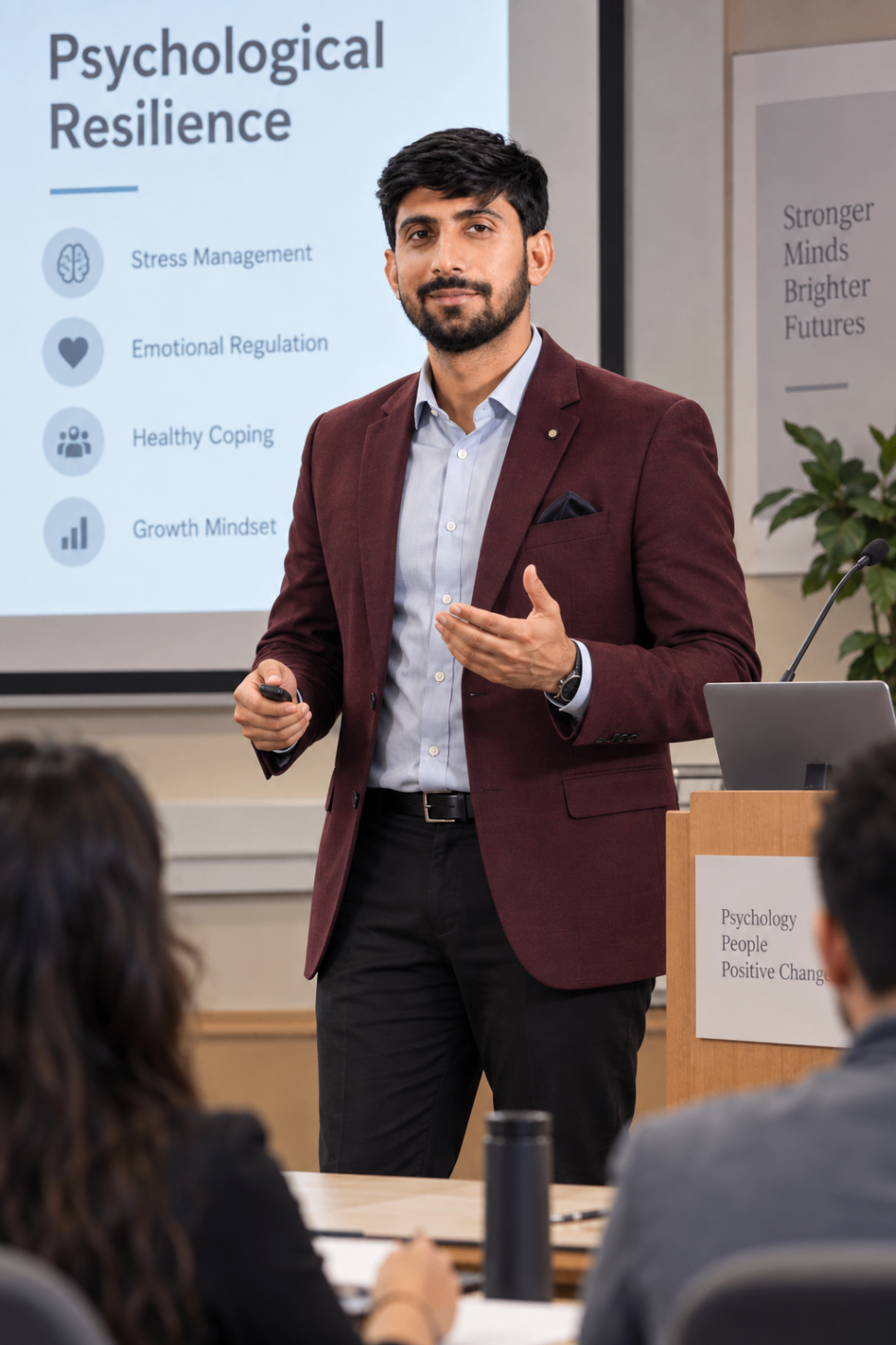 Workshop on resilience delivered by Tayyab Murtaza